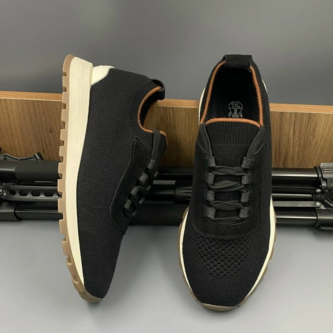 ,текстильные кроссовки brunello cucinelli,кроссовки brunello cucinelli,кроссовка мужской,мужские кроссовки