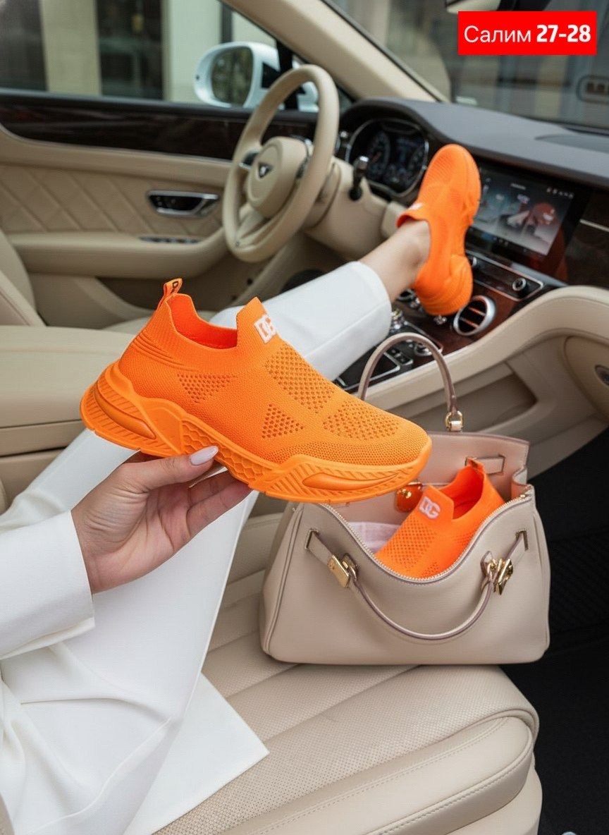 ,кроссовки женскиe, спортивная,кроссовки,оранжевые кроссовки