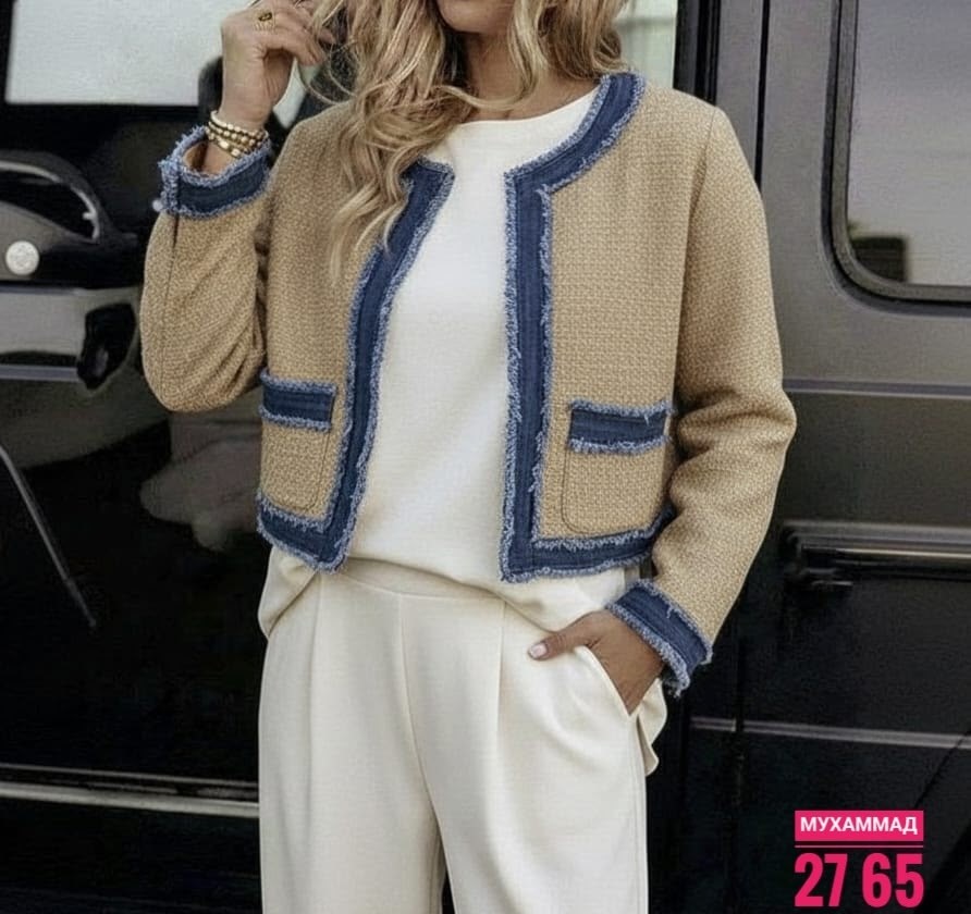 твидовый жакет,жакет в стиле шанель,твидовый жакет chanel,твидовый жакет шанель,укороченный твидовый жакет