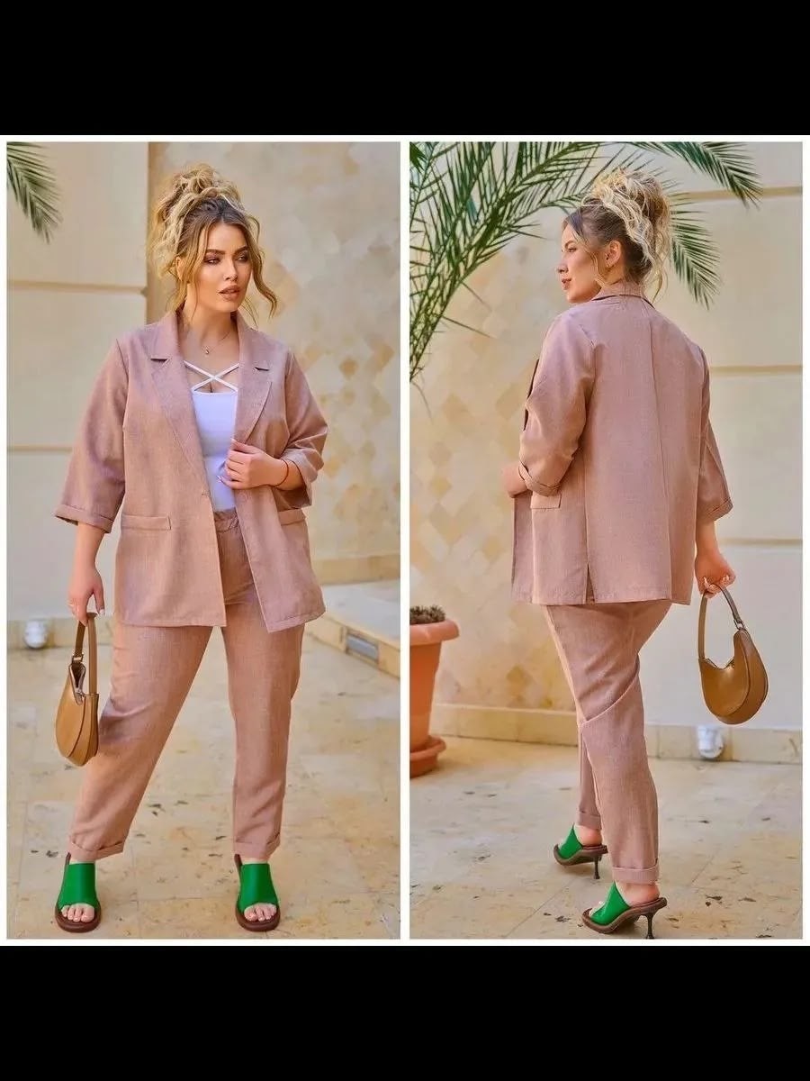 брючный костюм vilena 918 черный,женские костюмы брючные,брючный костюм vilena fashion 918 черный двойка черный размер 50-54,женский брючный костюм-двойка,костюм брючный женский деловой