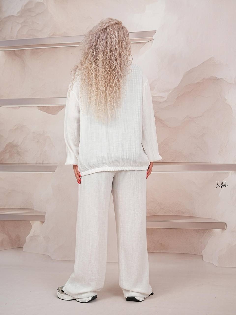 белый брючный костюм,брючный костюм,костюм с брюками,костюм брючный женский,костюм льняной брючный