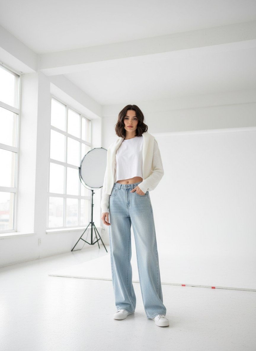 женские джинсы,модные джинсы,джинсы chanel,джинсы шанель,широкие джинсы