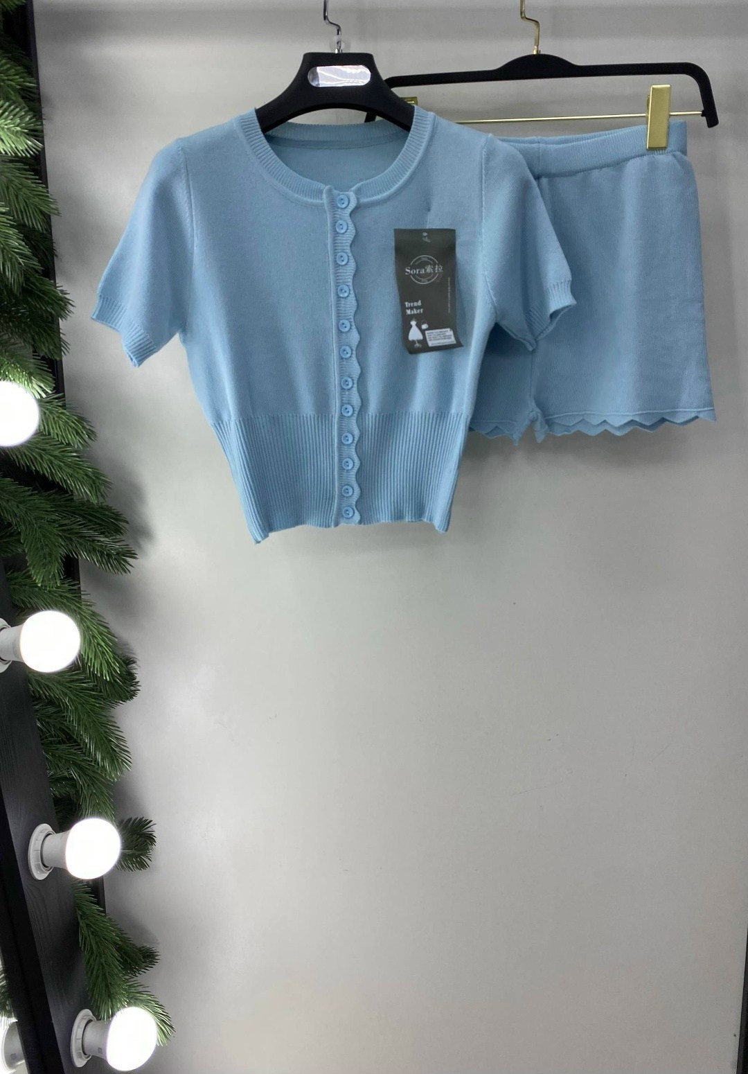 женская пижама с шортами,пижама с шортами хлопок naumova.brand,пижама женская,шорты вязаные,пижама с шортами