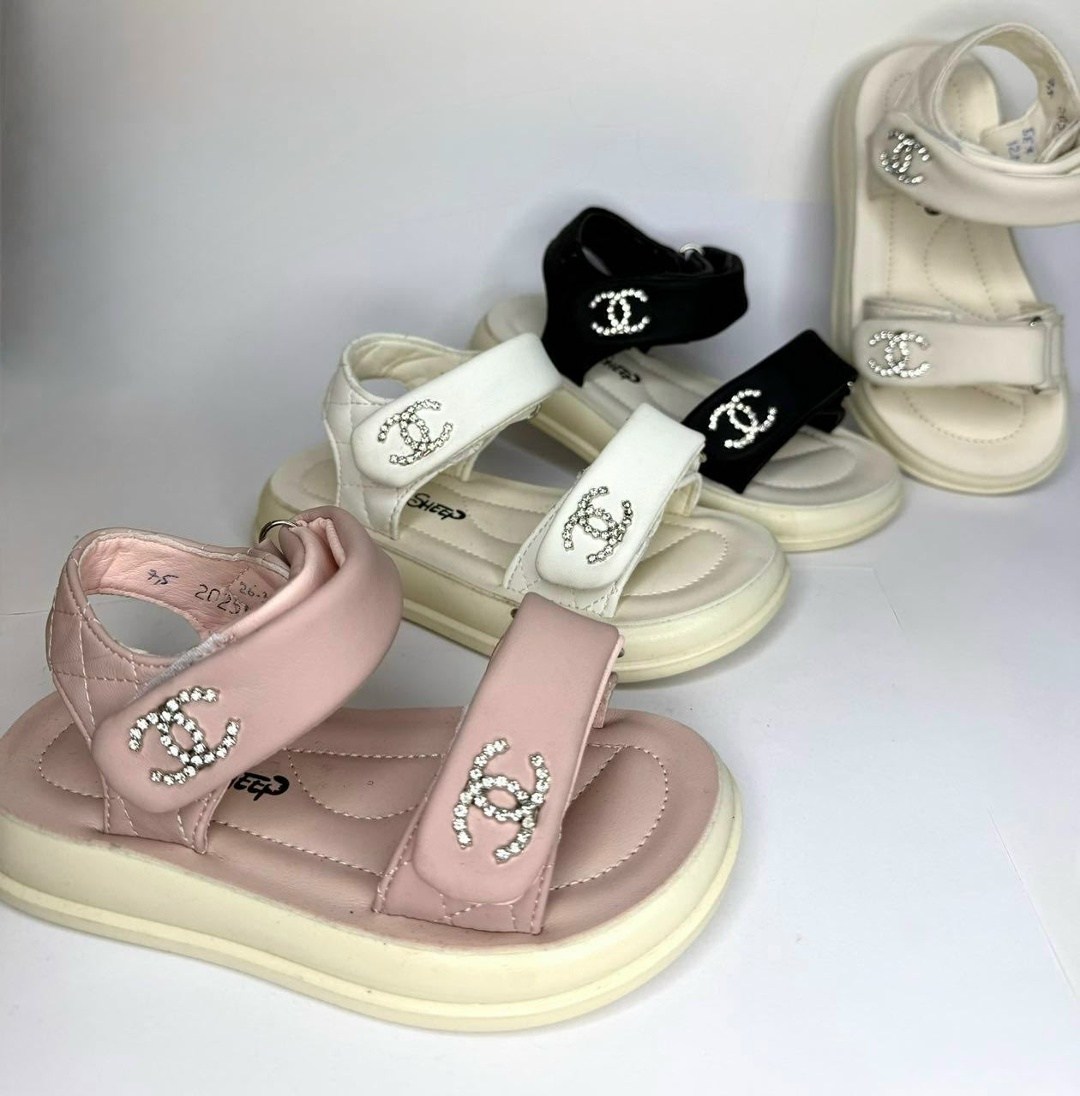 босоножки chanel,сандалии chanel,детские босоножки,босоножки шанель,босоножки для девочек