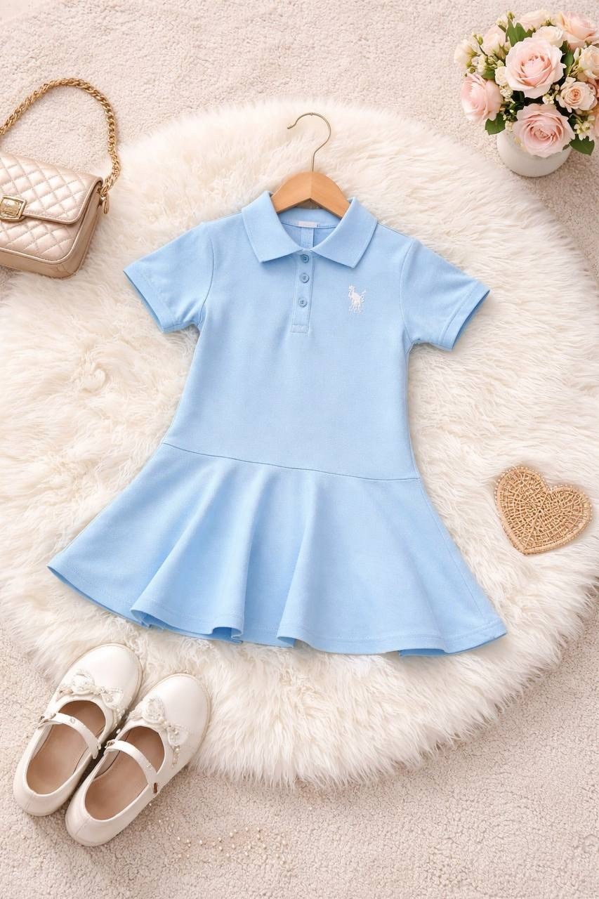 платье поло для девочки,платья детские,платье для детей,платья для девочек,детские платья для девочек