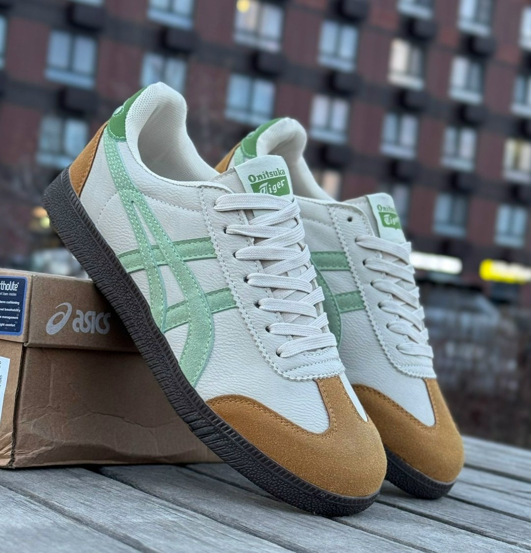 кроссовки onitsuka tiger tokuten,кроссовки onitsuka tiger,кроссовки asics onitsuka tiger,onitsuka tiger asics,кроссовки onitsuka tiger tokuten lifestyle unisex светло-коричневый/зеленый