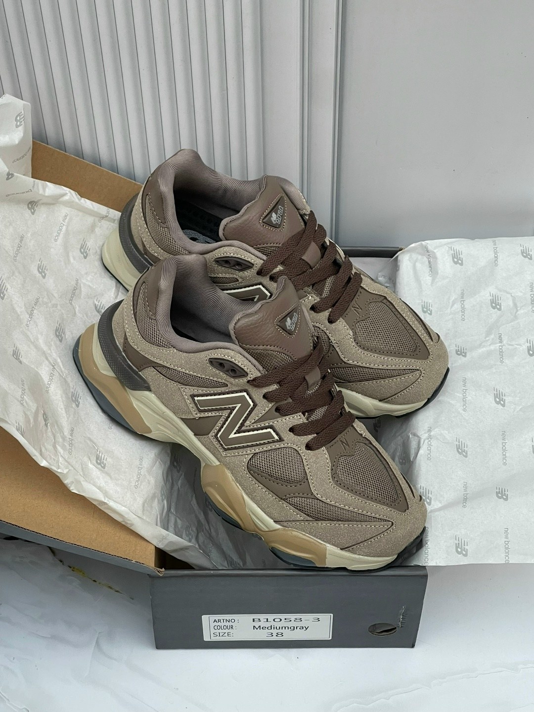 кроссовки new balance 9060,кроссовки new balance 9060 бежевые,кроссовки new balance,кроссовки new balance 9060 'mushroom' коричневый,new balance 9060