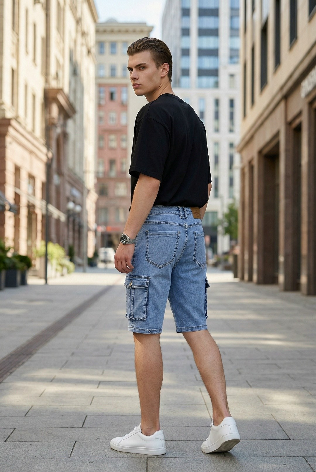 шорты мужские джинсовые,шорты карго мужские деним,джинсовые шорты мужские с большими карманами,джинсовые шорты капри мужские,джинсовые шорты карго