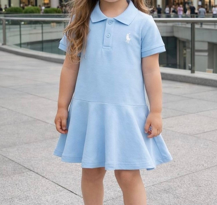 платье поло для девочки,платья детские,платье для детей,платья для девочек,детские платья для девочек