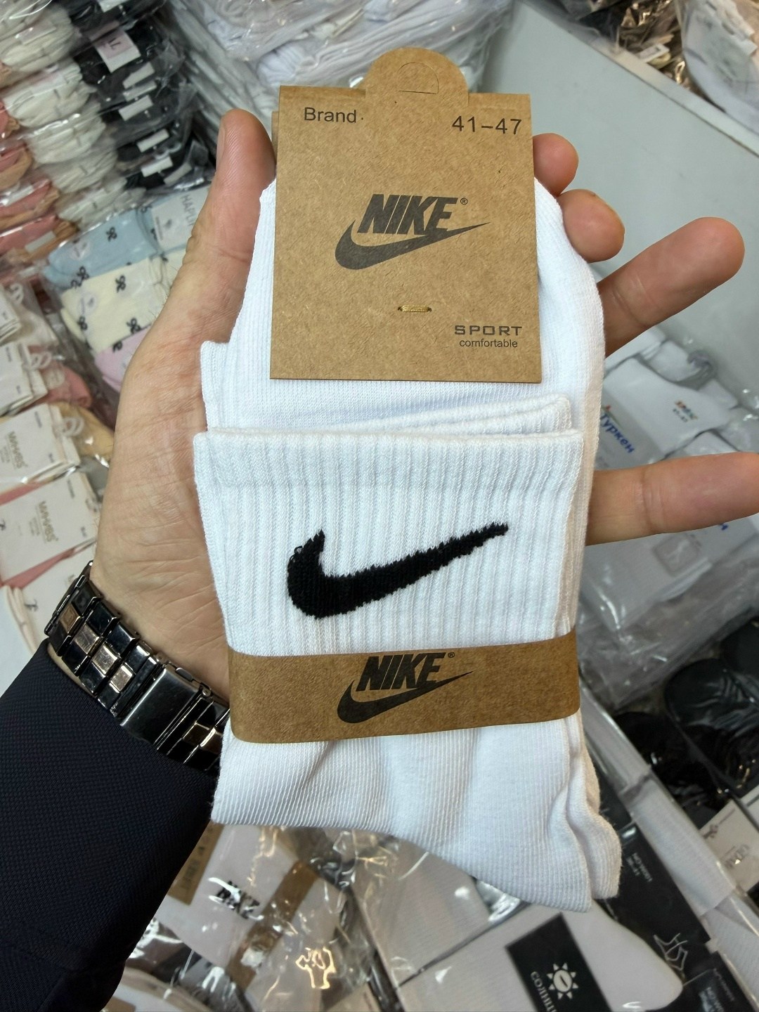 комплект носков nike,носки найк,носки nike высокие,nike носки,носки nike набор 10 пар