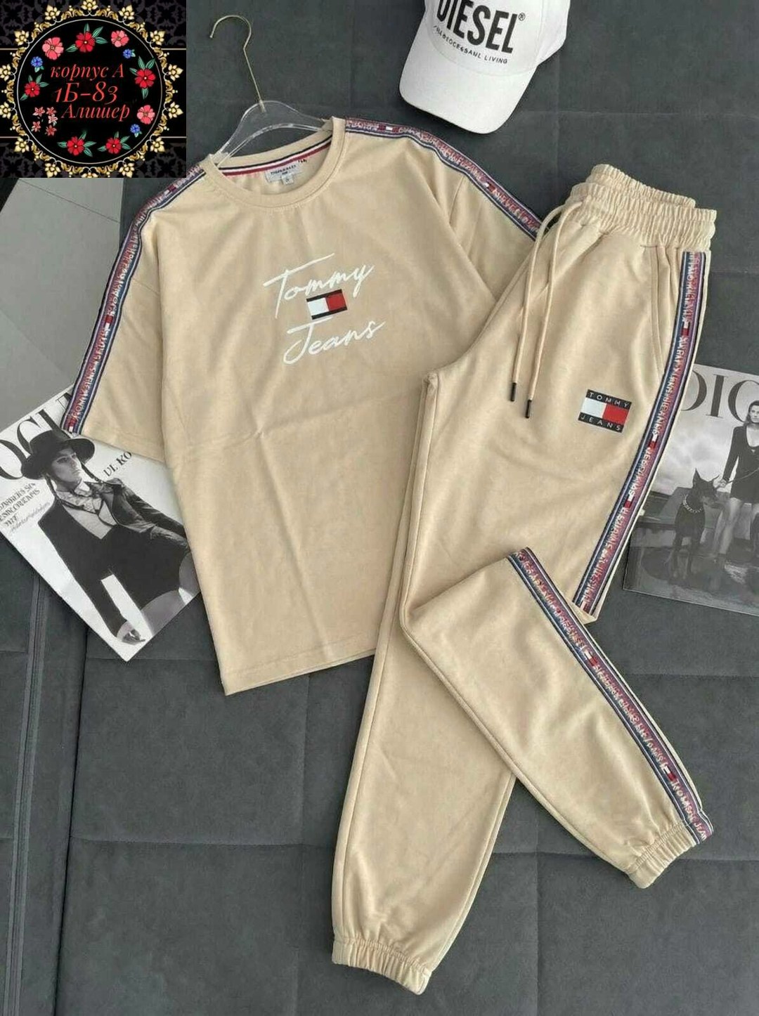 спортивные костюм,костюм повседневный,костюм спортивный tommy hilfiger,костюм томми хилфигер женский,летние костюмы