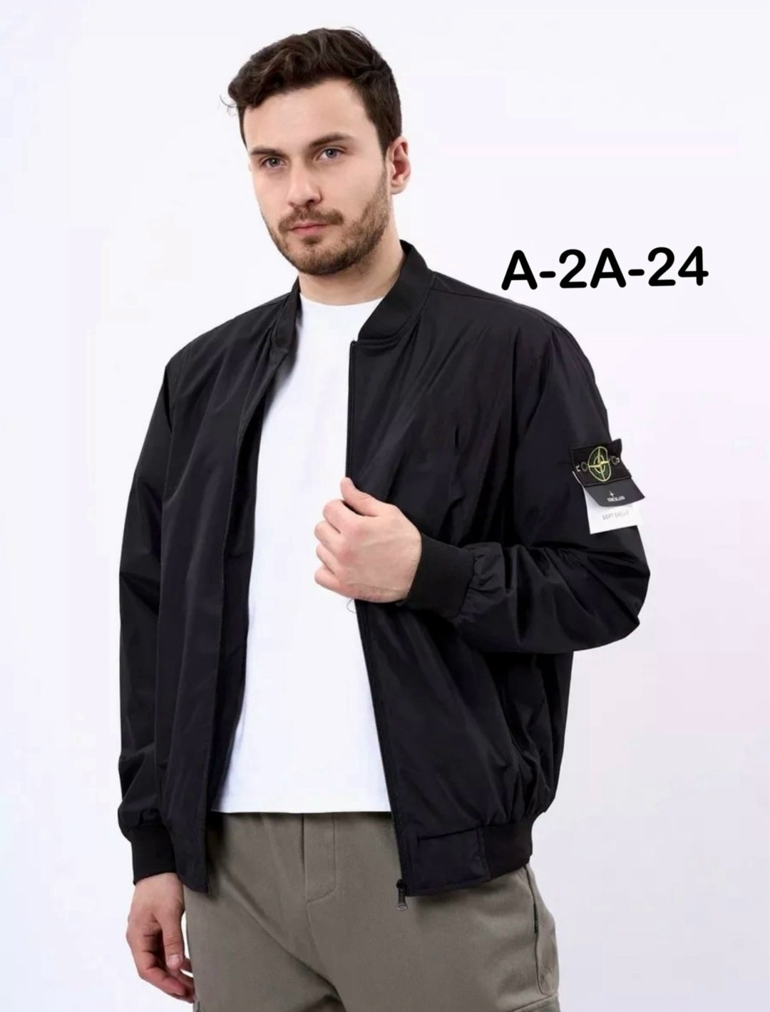 куртка stone island мужская,ветровка stone island цвет черный,куртка stone island,стон айленд,stone island