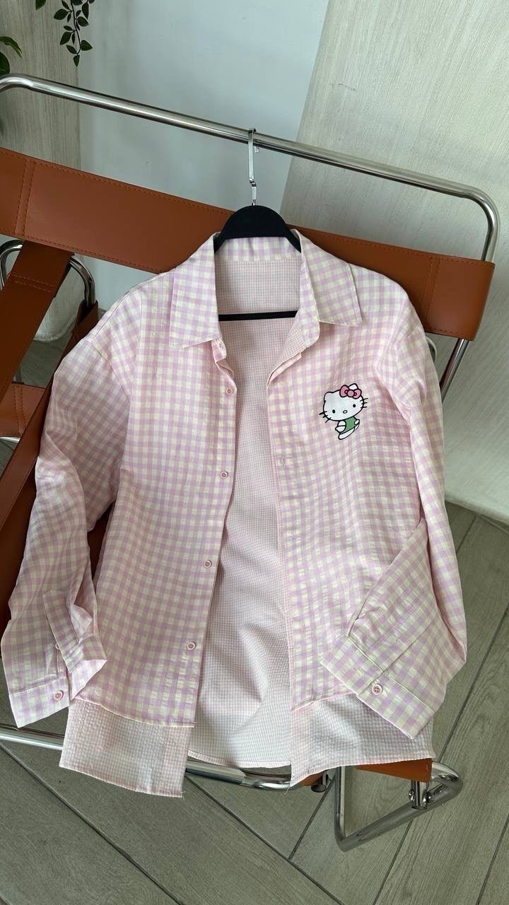 рубашка в клетку женская,женская рубашка,повседневная рубашка,розовая рубашка в клетку,рубашка кофта женская в клетку