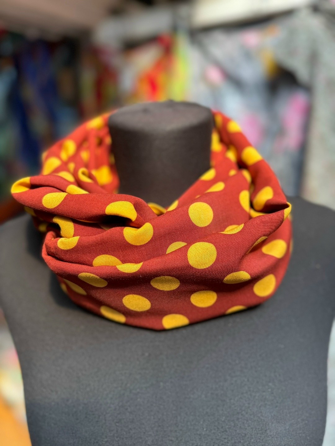 платки женские,платки и шарфы,шарф снуд,шарф снуд женский,платок в горох