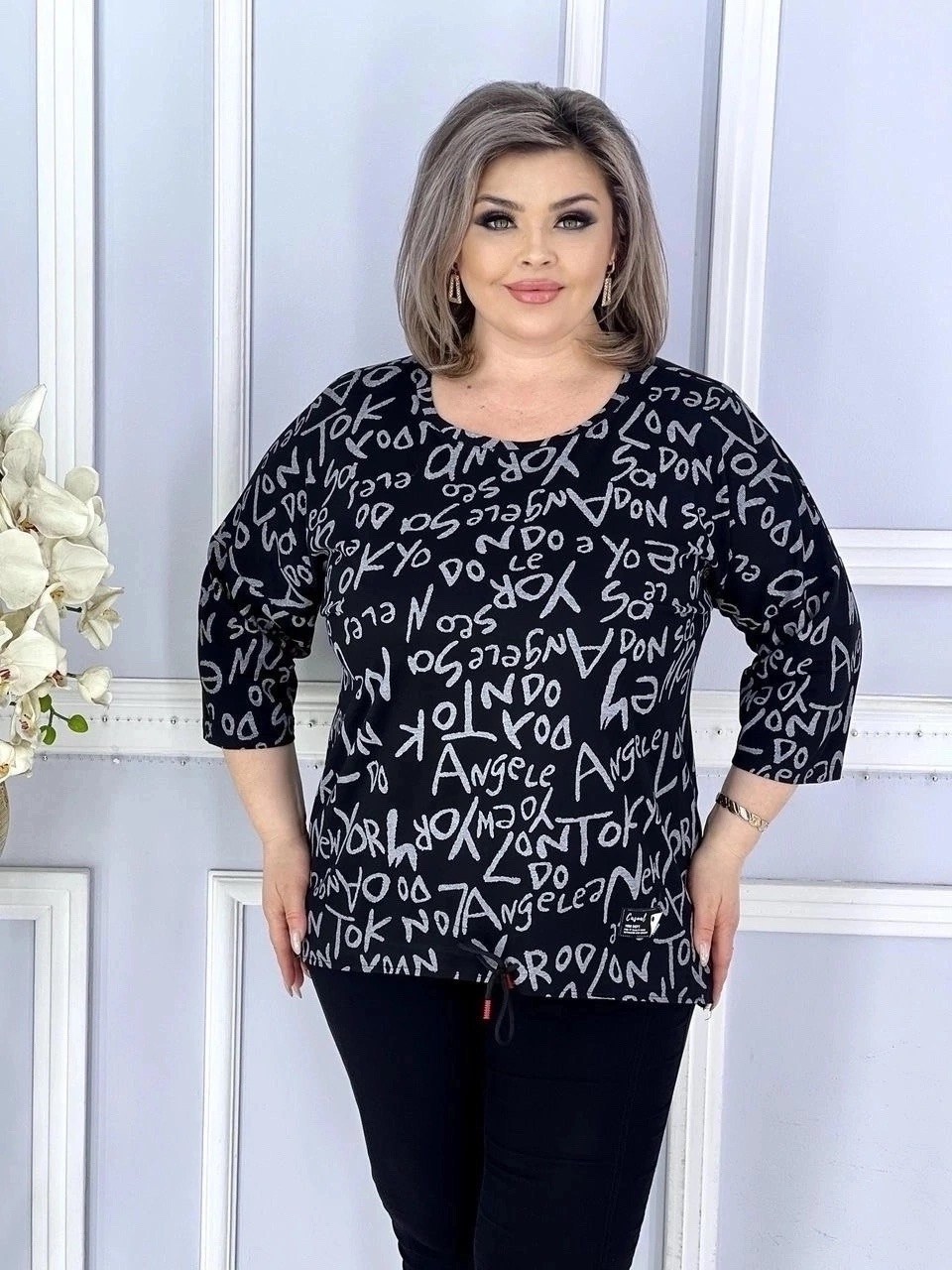 туника женская,туника нарядная,туника черная,туника,стильная туника