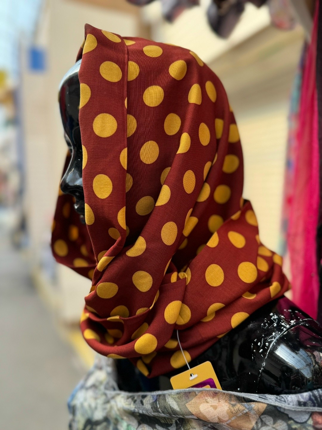 платки женские,платки и шарфы,шарф снуд,шарф снуд женский,платок в горох