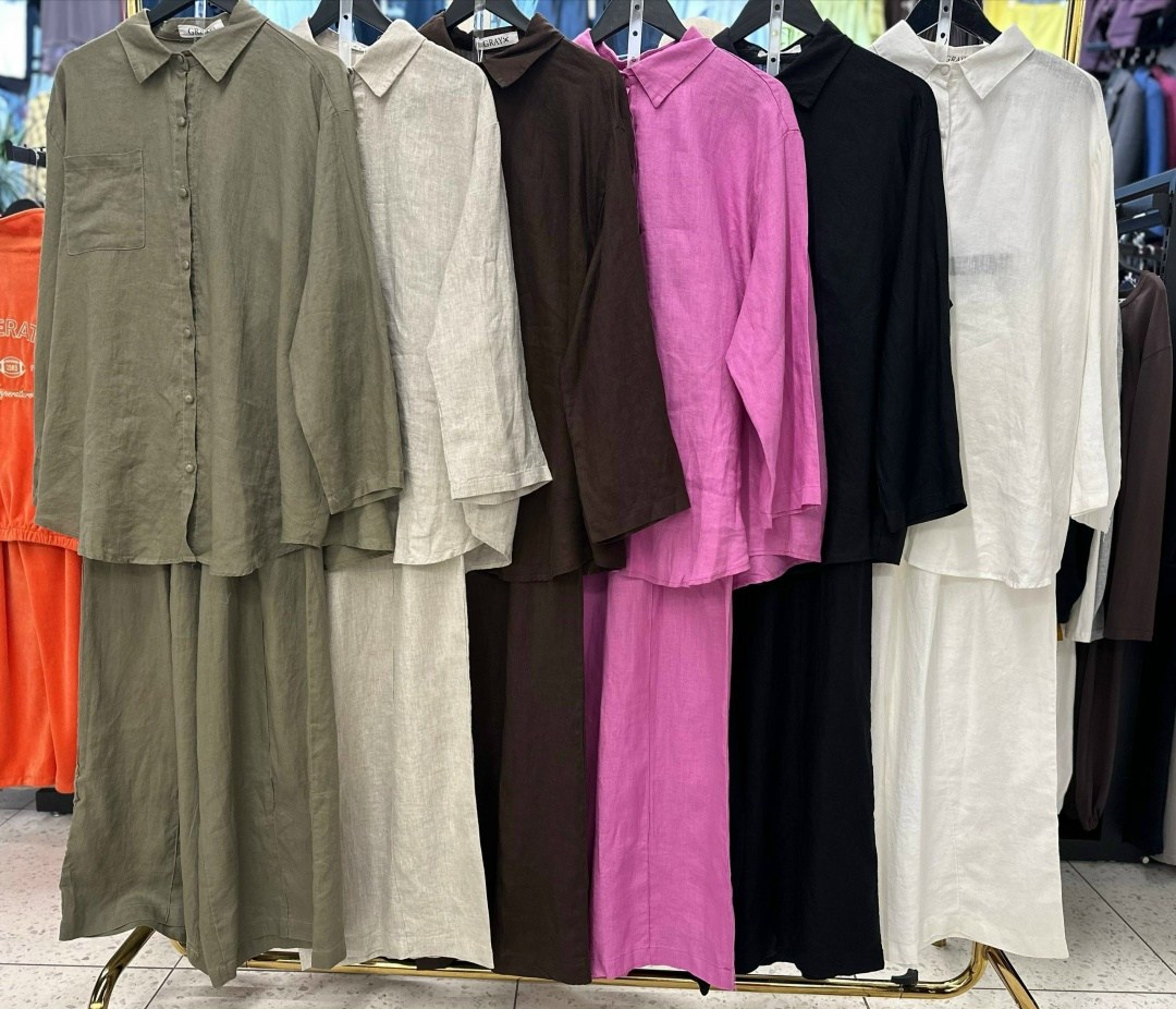 костюм брючный льняной,костюм с брюками,костюм льняной,льняной костюм с брюками,льняной брючный костюм женский