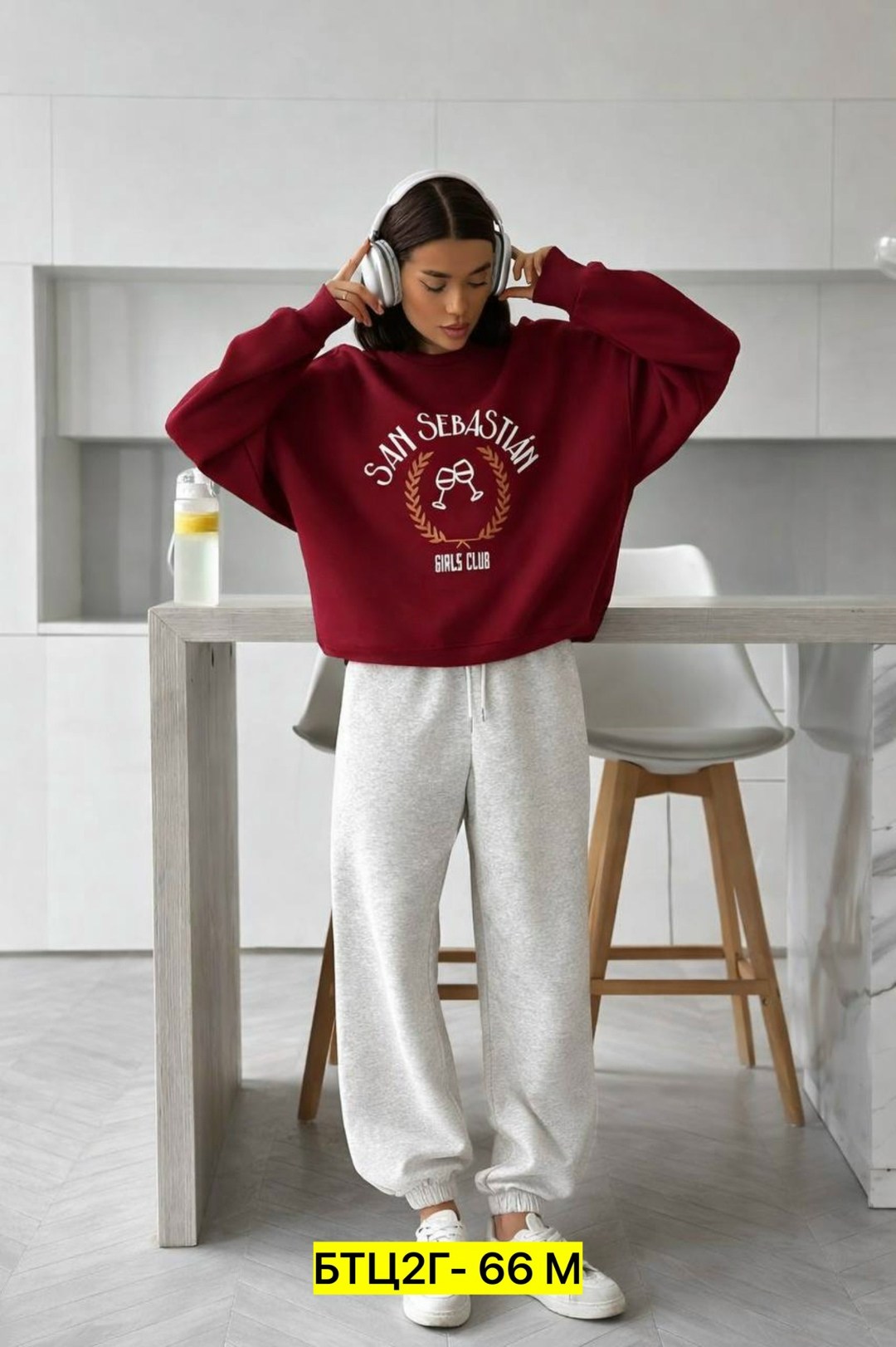 спортивные костюмы женские,женский свитшот оверсайз,спортивные костюмы,свитшот оверсайз,свитшот оверсайз бордовый с принтом old money assertive