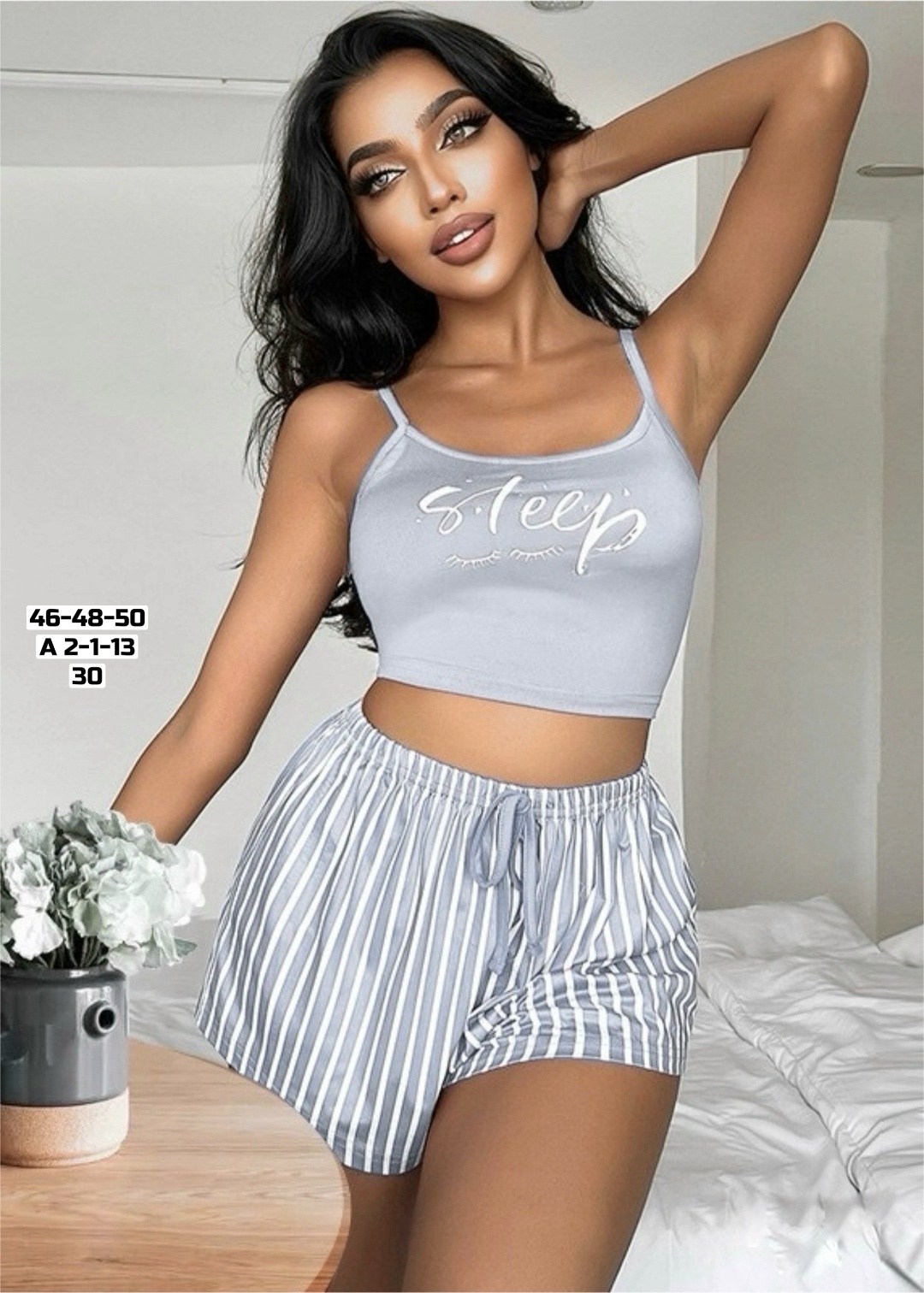 пижама женская,женский пижамный комплект,пижама женская с шортам,пижама сексуальная,пижама шорты полоска