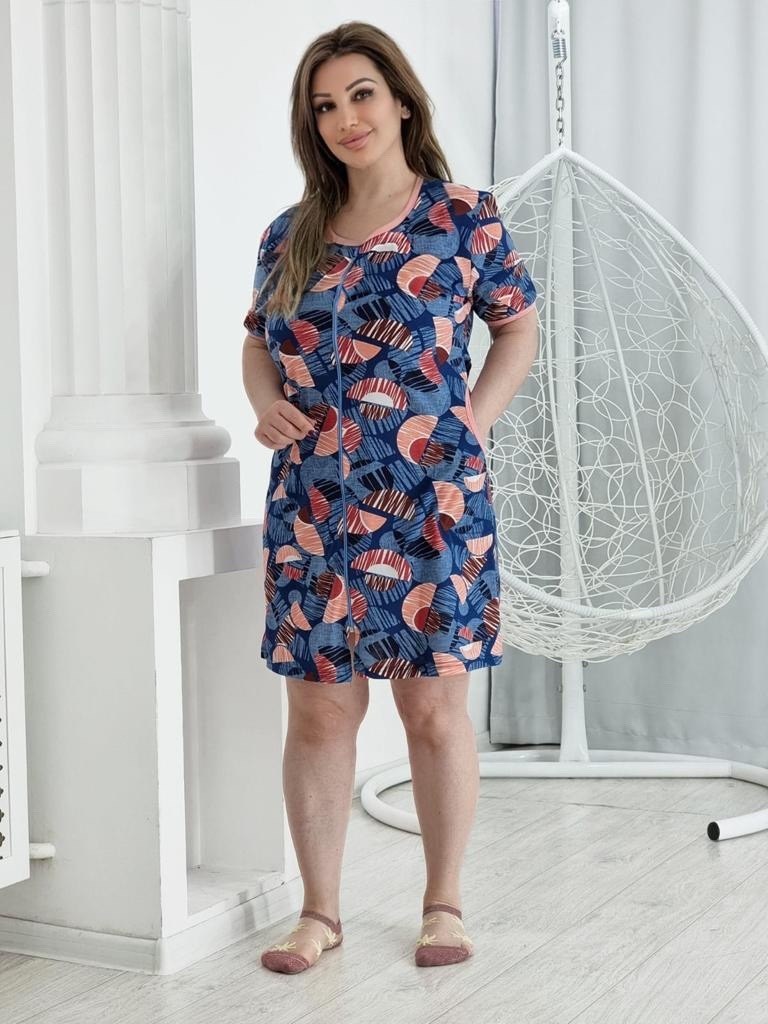 натали 37 халаты кулирка,халат женский домашний,женские халаты,халат женский трикотаж,халат