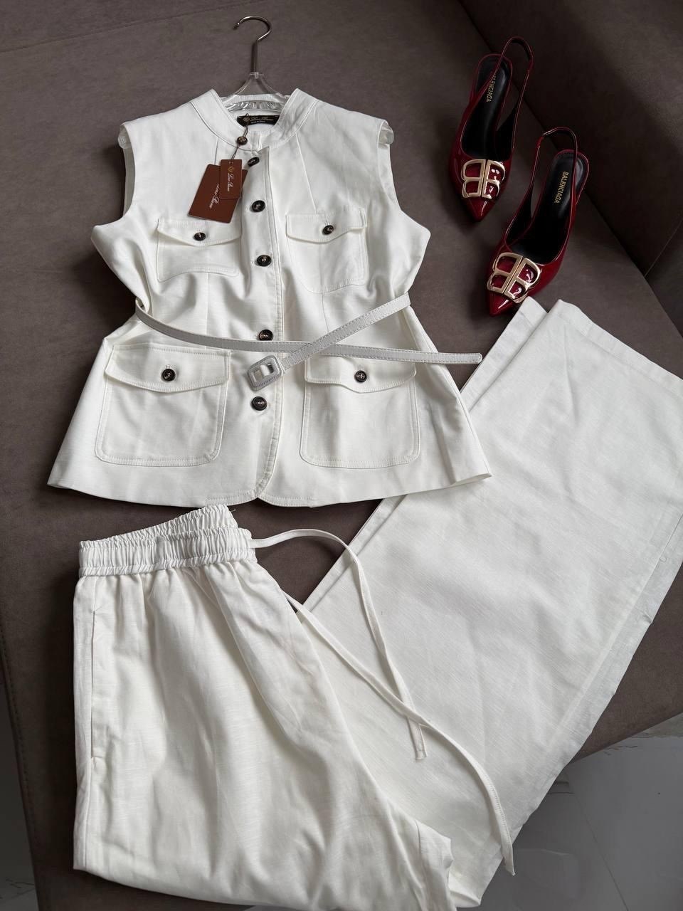 белые костюмы,костюм классический,льняной костюм брючный,льняной костюм,жилет и брюки