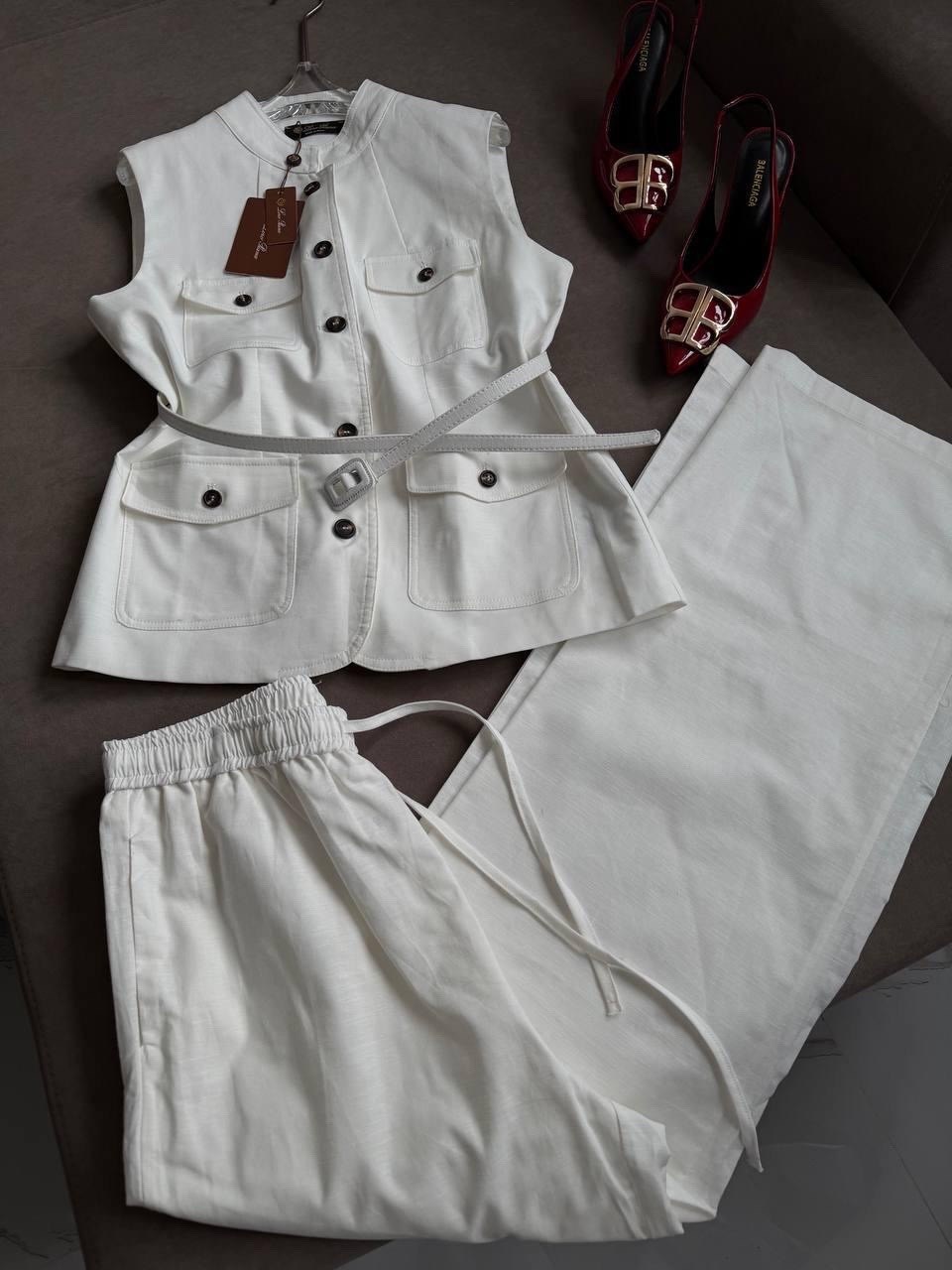 белые костюмы,костюм классический,льняной костюм брючный,льняной костюм,жилет и брюки