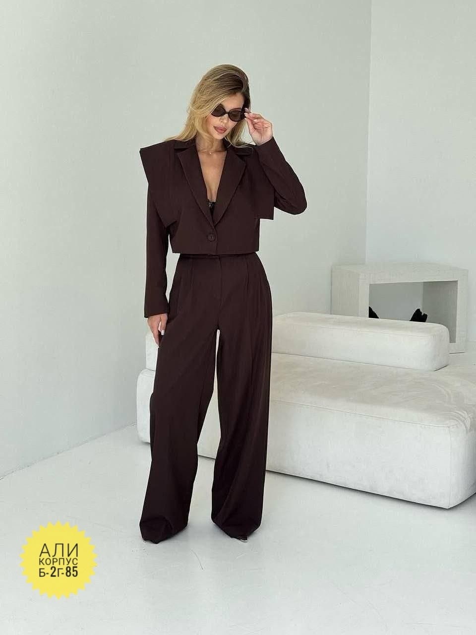 брючный костюм,костюм двойка брючный классический с пиджаком kulberries,серый брючный костюм,костюм брючный женский,серый брючный костюм женский
