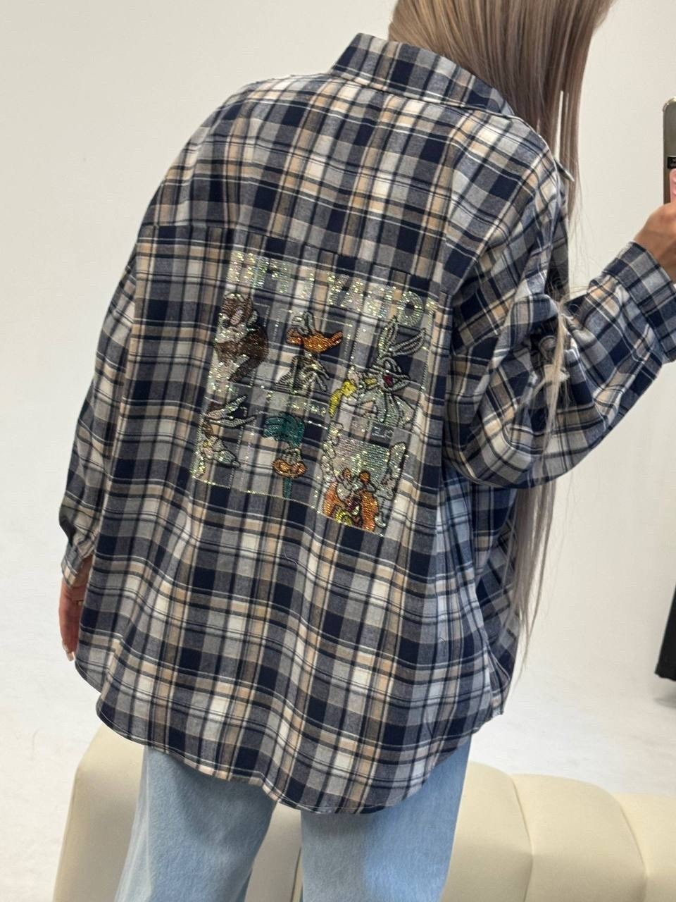рубашка в клетку оверсайз удлиненная u_soul_clo,рубашка классическая в клетку оверсайз la fashion,рубашка в клетку оверсайз женская,рубашка оверсайз в клетку,рубашка в клетку оверсайз y2k thirteen bra