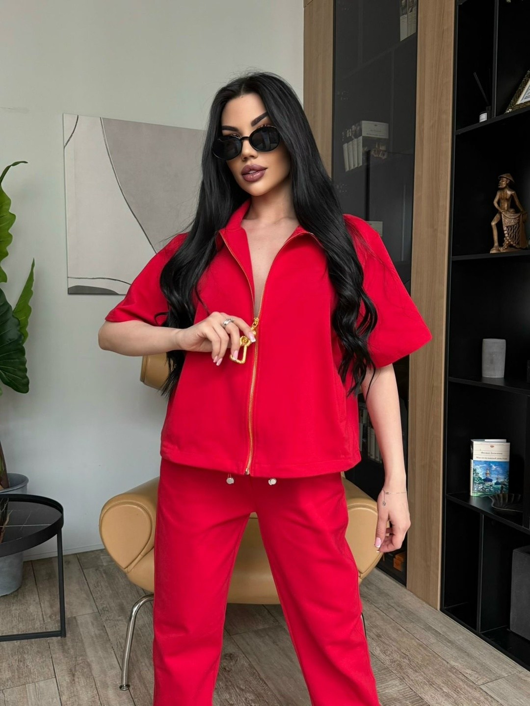 костюм dilana vip 2065 красный,костюм dilanavip 2065 красный,костюм dilana vip арт. 2065 красный,костюм спортивный женский,спортивный костюм dilana vip красный