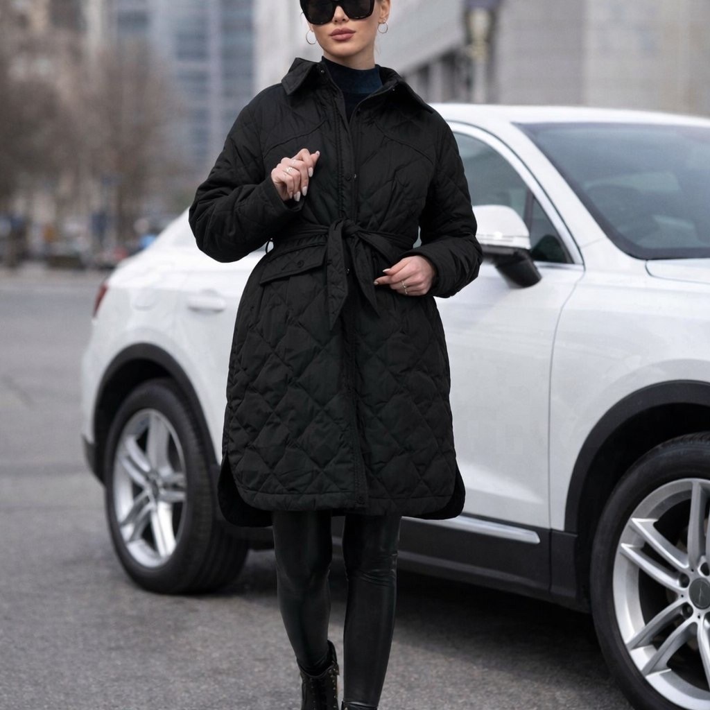 голубое стеганое пальто,стеганная куртка-пальто голубая демисезонная,стеганое пальто,демисезонная куртка,пальто стеганое женское