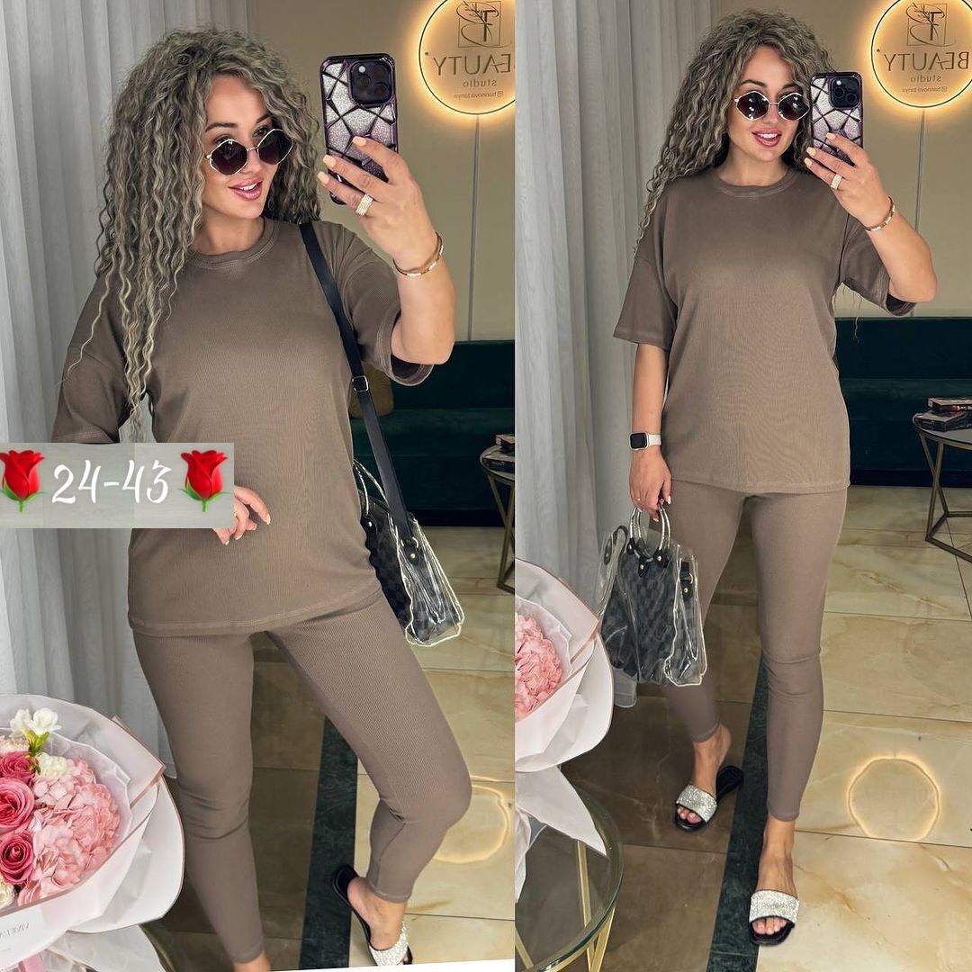 женский костюм двойка,трикотажный костюм женский,костюм женский,костюм трикотажный,костюм свободного кроя