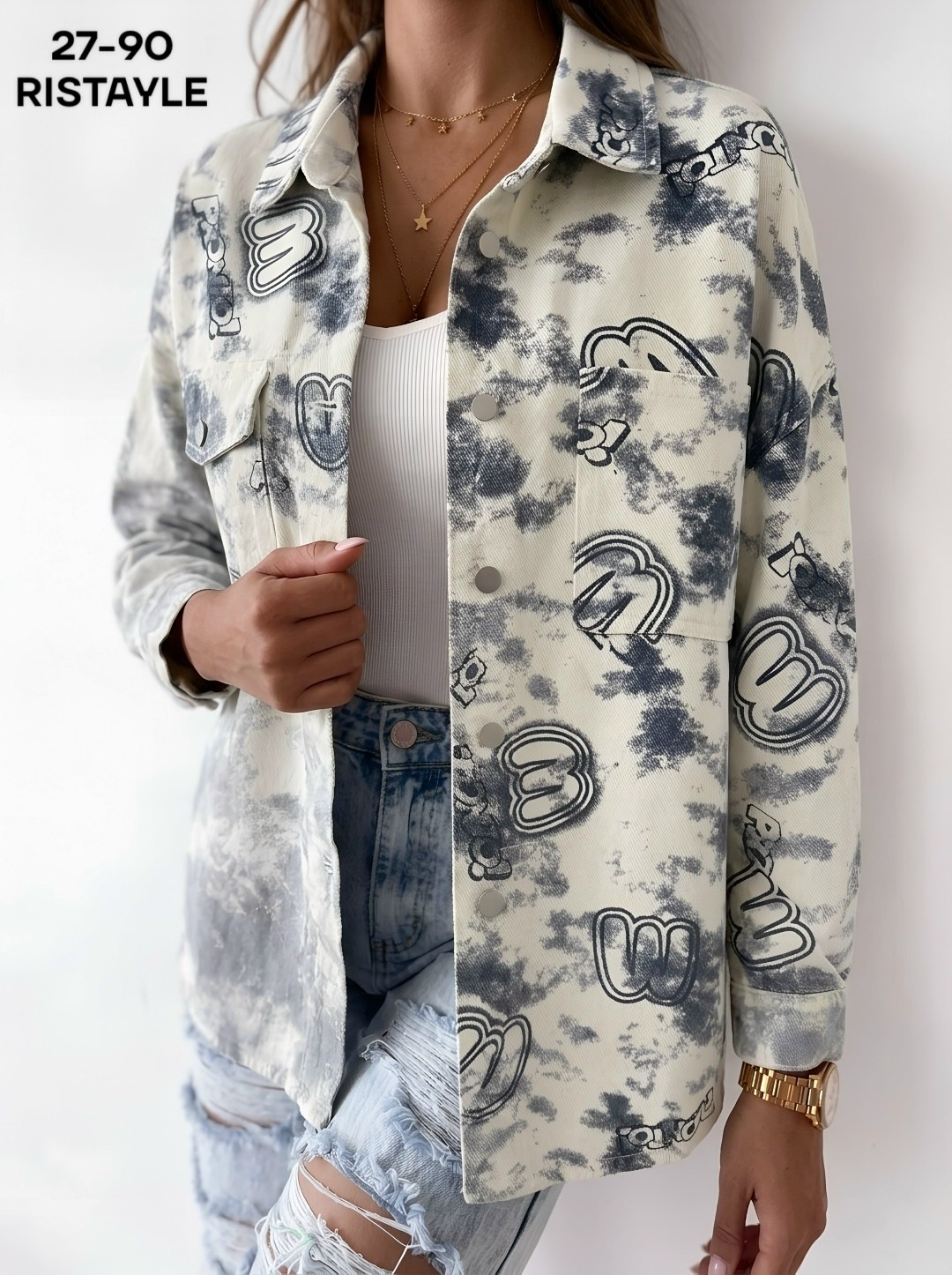 джинсовая куртка,джинсовая женская куртка,джинсовая куртка с принтом,свободная джинсовая куртка,куртка женская