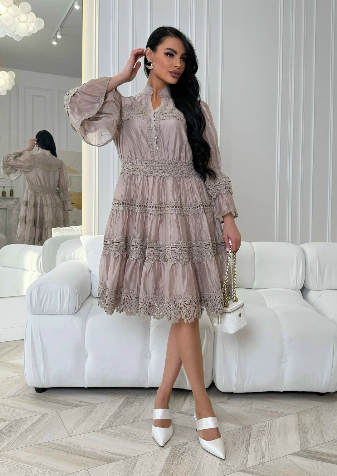 платье,кружевное платье,платье с гипюром,нежное платье,шифоновое платье с кружевом
