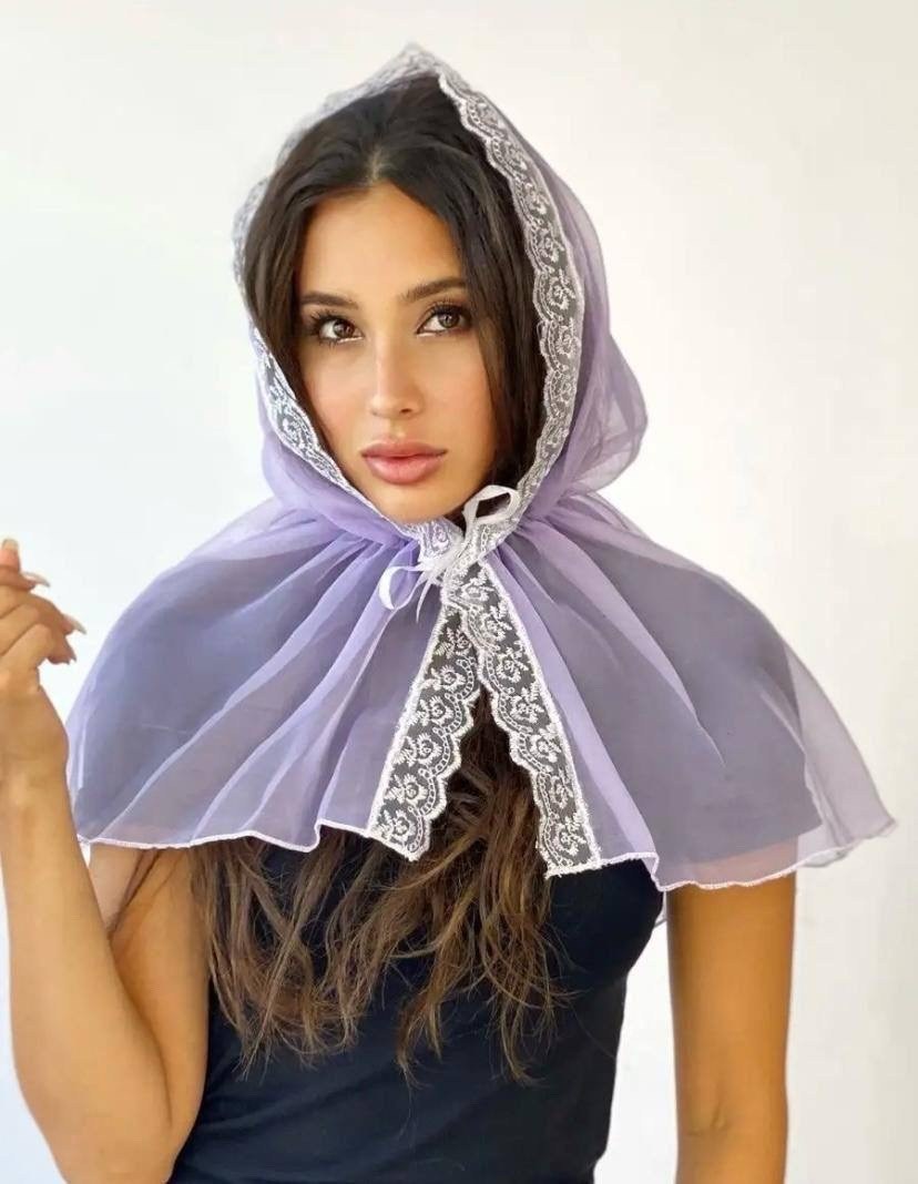 платок для храма,церковный платок,платок в церковь,платок для храма церковный белый женский на голову косынка капор,платок венчания