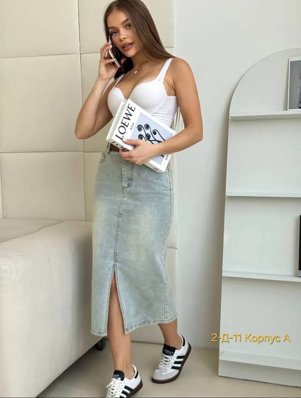 джинсовая юбка,джинсовая юбка миди,юбка джинс,юбка женская джинсовая,джинсовая юбка-миди с разрезом