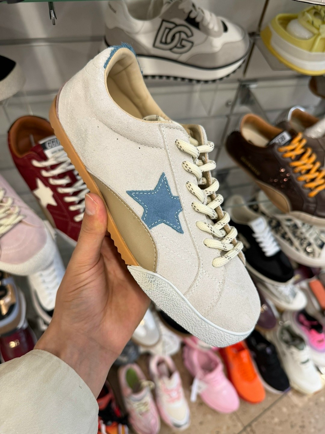 кроссовки golden goose,кеды golden goose superstar замшевые персиковые,golden goose super star,,golden goose sneakers
