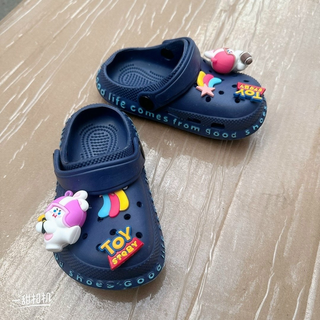 джибитс crocs сандалии,кроксы с украшениями,,детские кроксы,пляжная  детская