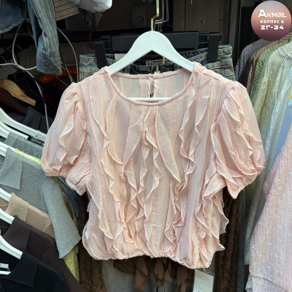 блузка с оборками,блузка для женщин,блузка с рюшами,блузка,блузка легкая