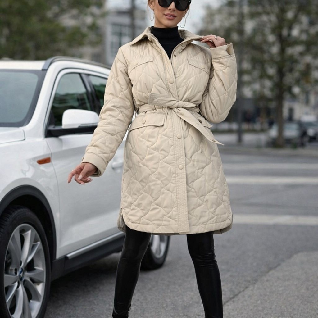 голубое стеганое пальто,стеганная куртка-пальто голубая демисезонная,стеганое пальто,демисезонная куртка,пальто стеганое женское