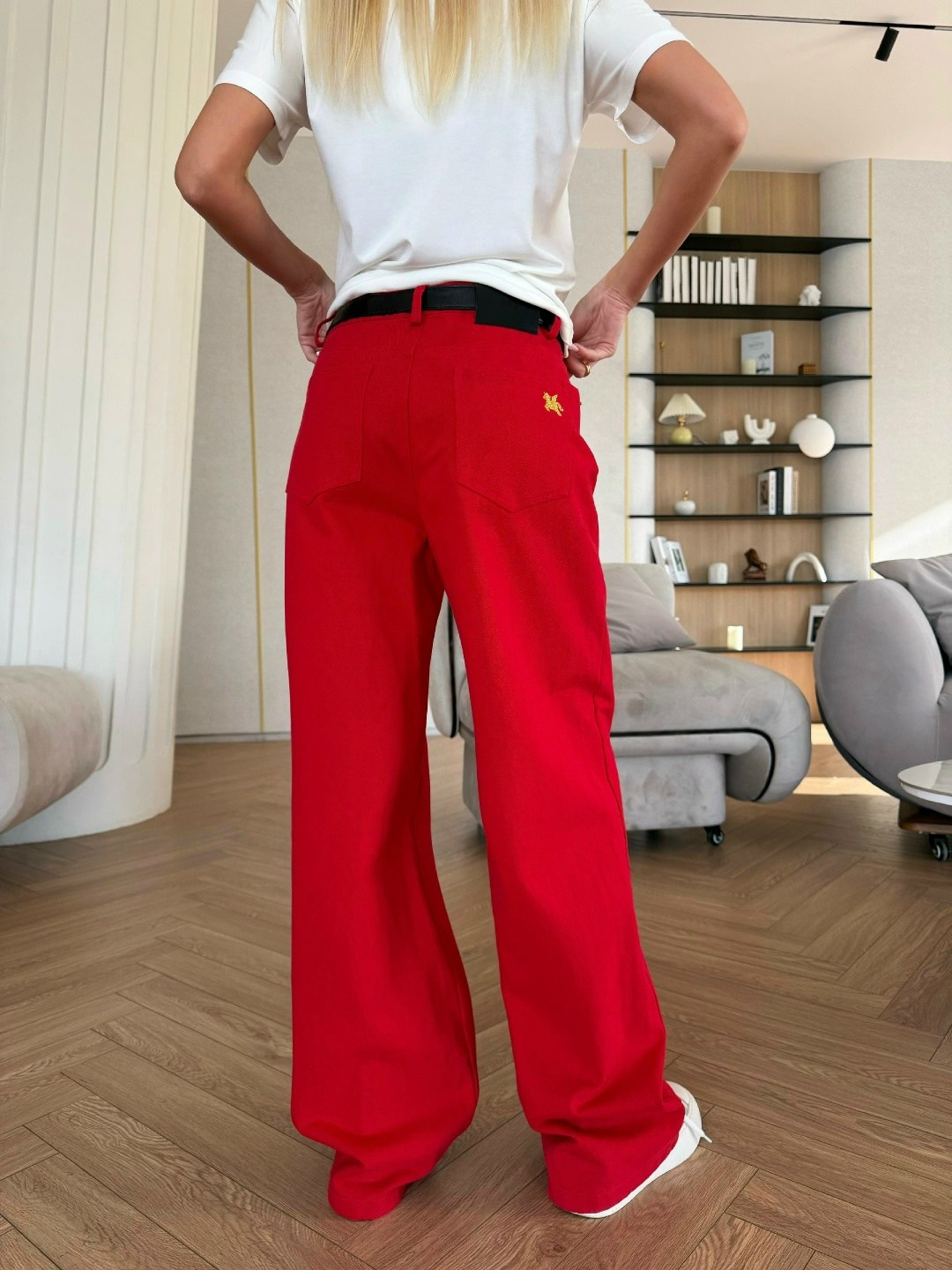 брюки палаццо красные,брюки красные,брюки стиль,широкие брюки,брюки летние