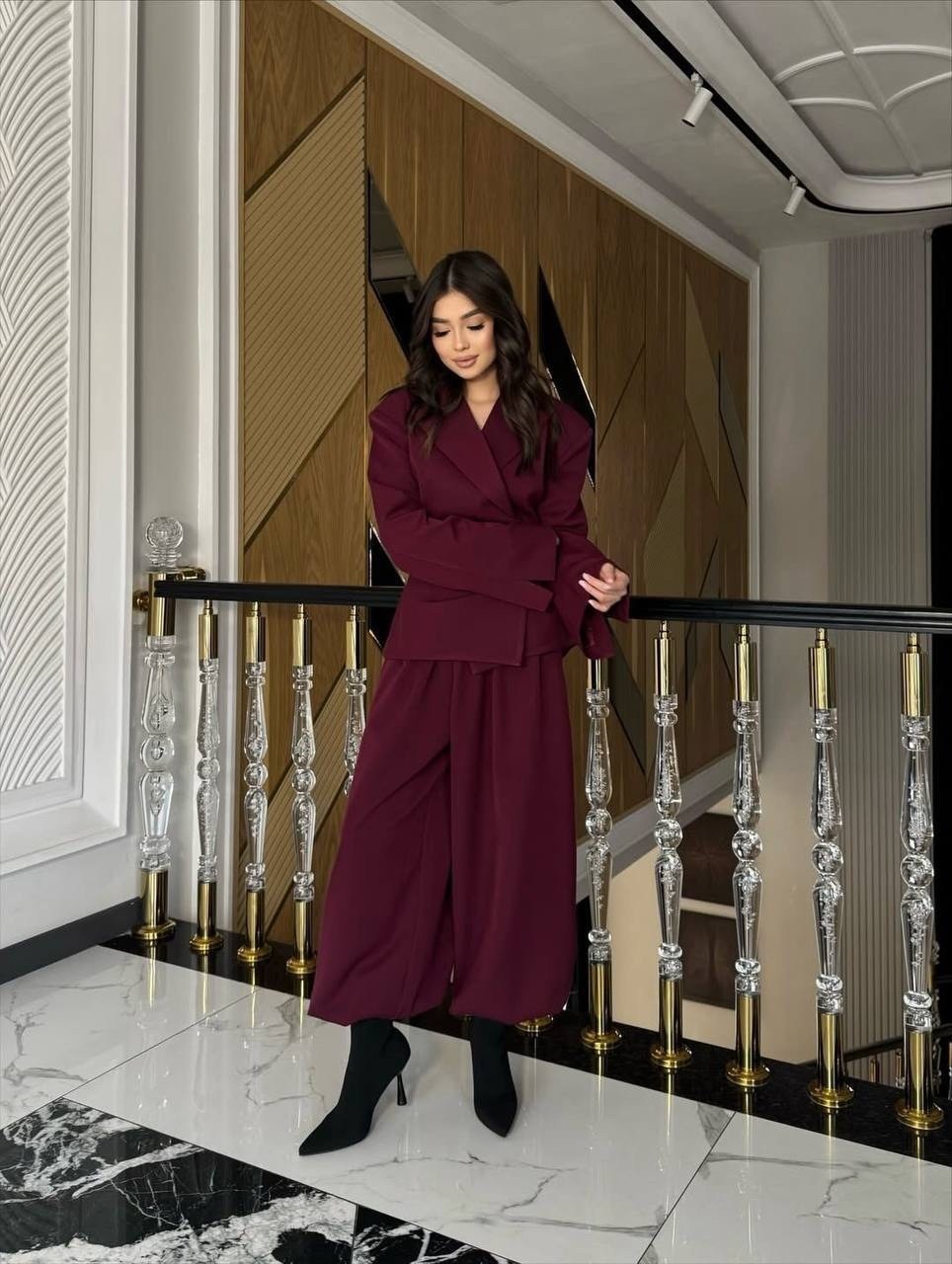 брючный костюм,костюм классический брючный,брючный женский костюм,женский костюм,брючный костюм деловой с пиджаком sanro 322318520