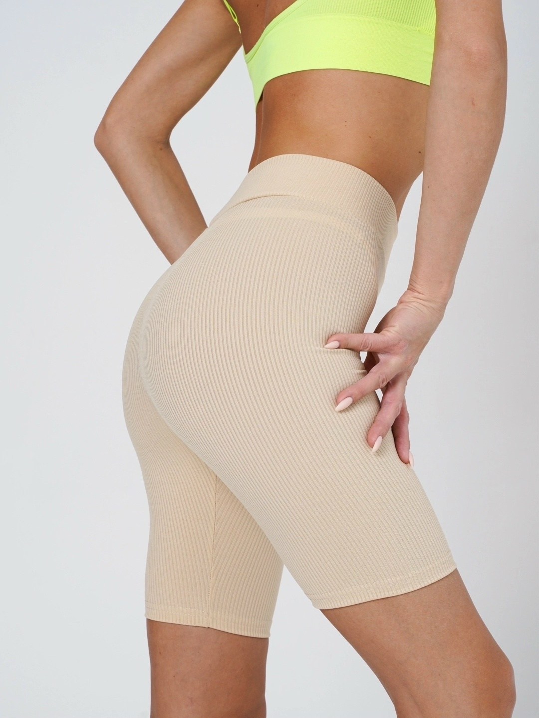 шорты пуш ап спортивные,велосипедки женские,велосипедки утягивающие,велосипедки в рубчик,велосипедки женские спортивные в рубчик