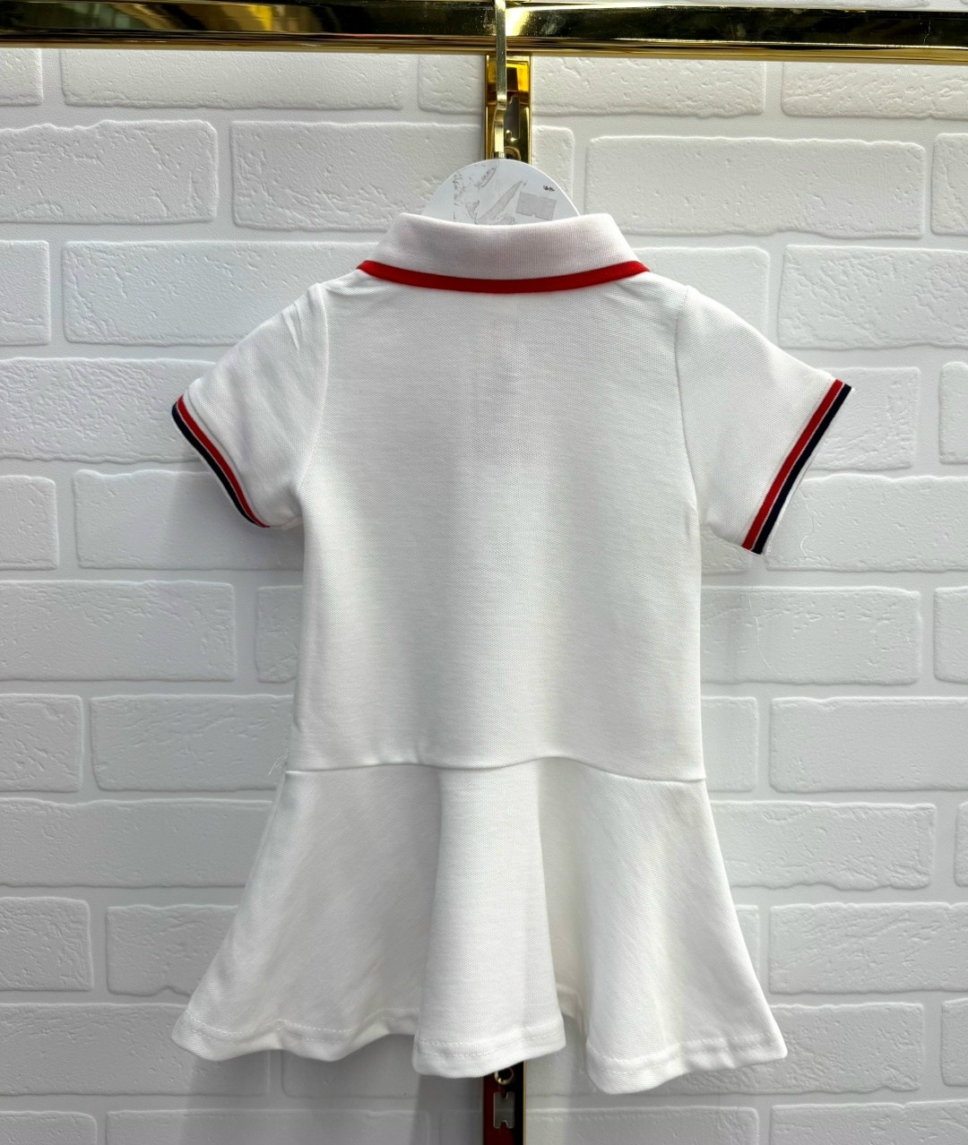 платье для девочки,детское платье с коротким рукавом в стиле тенниски,поло платье для девочки,спортивное платье для девочек,белое платье для девочки