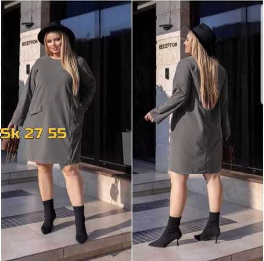 свободное платье больших размеров трикотажное,платье женской,трикотажное платье свободное,платье джинс,трикотажное платье туника