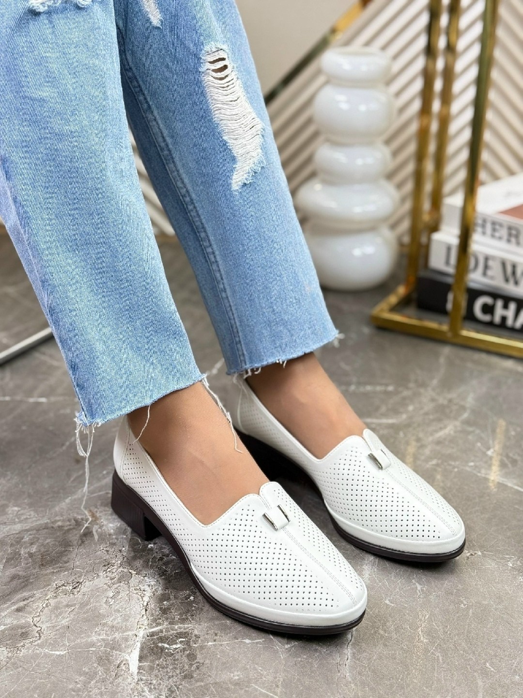 ,туфли с перфорацией,мокасины с перфорацией,мокасины женские,туфли женские