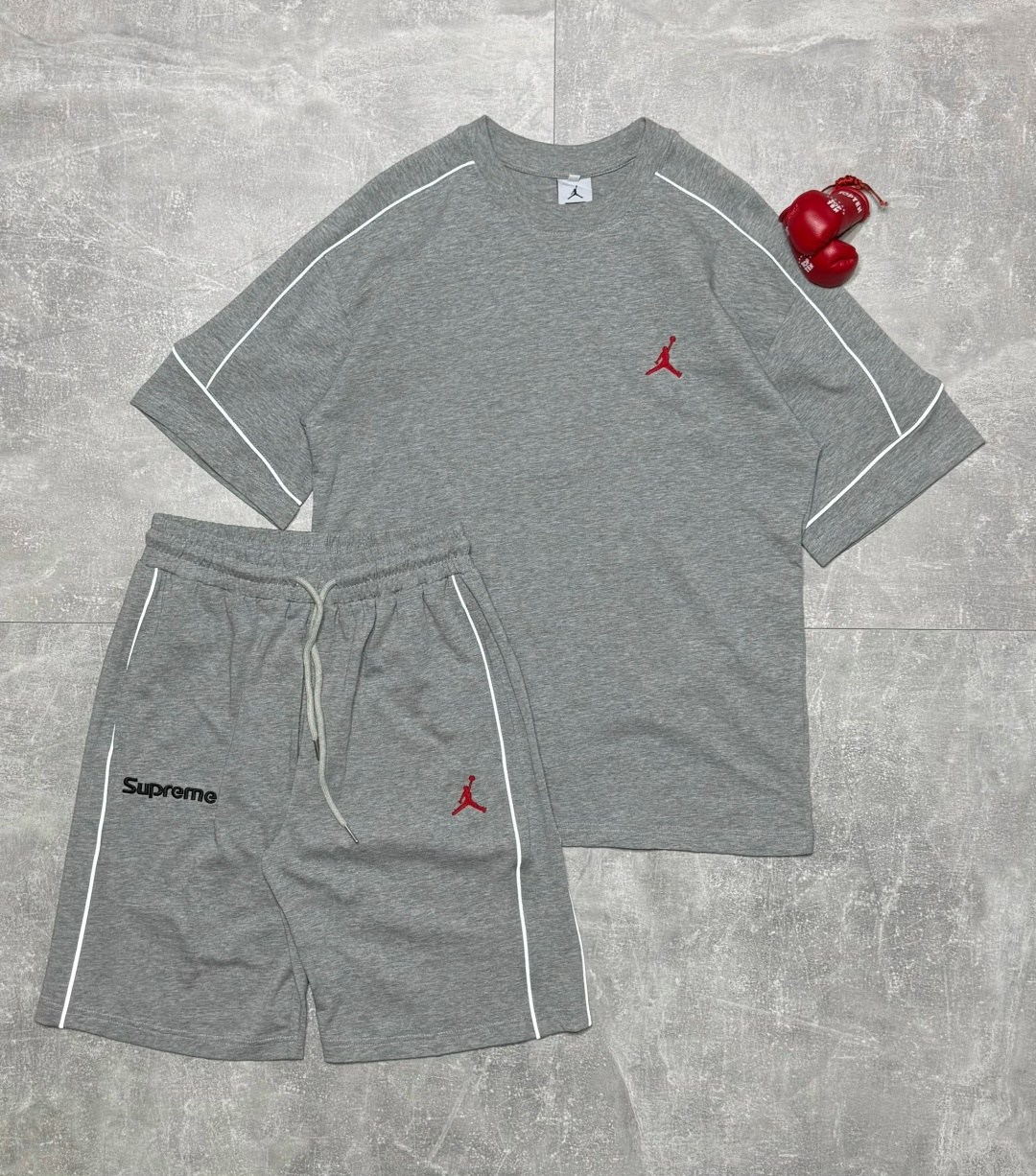 костюм спортивный шорты футболка,спортивный костюм "джордан" футболка и шорты из хлопка,костюм джордан шорты и футболка,костюм джордан шорты и футболка арт. 10242845,спортивный костюм jordan