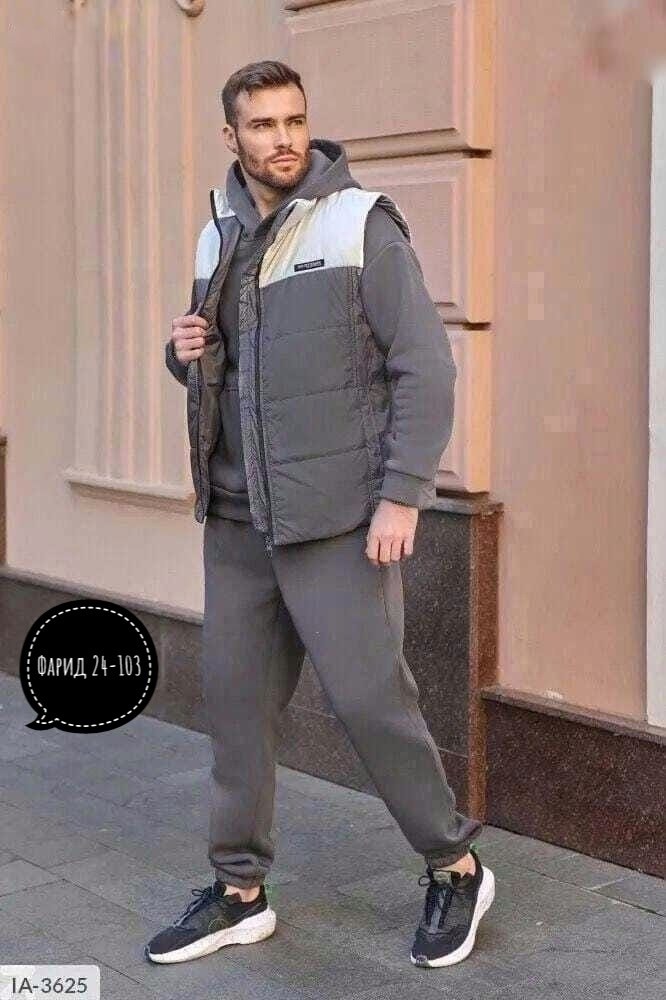 спортивный костюм с жилеткой мужской,спортивный костюм тройка с жилеткой,мужские спортивные костюмы,костюм спортивный с жилеткой,теплый спортивный костюм с жилеткой мужской