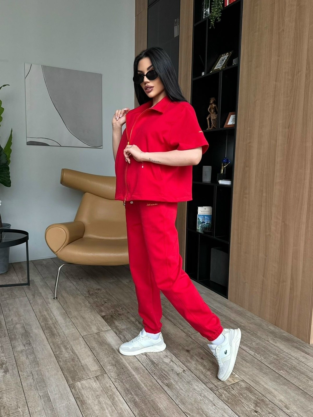 костюм dilana vip 2065 красный,костюм dilanavip 2065 красный,костюм dilana vip арт. 2065 красный,костюм спортивный женский,спортивный костюм dilana vip красный