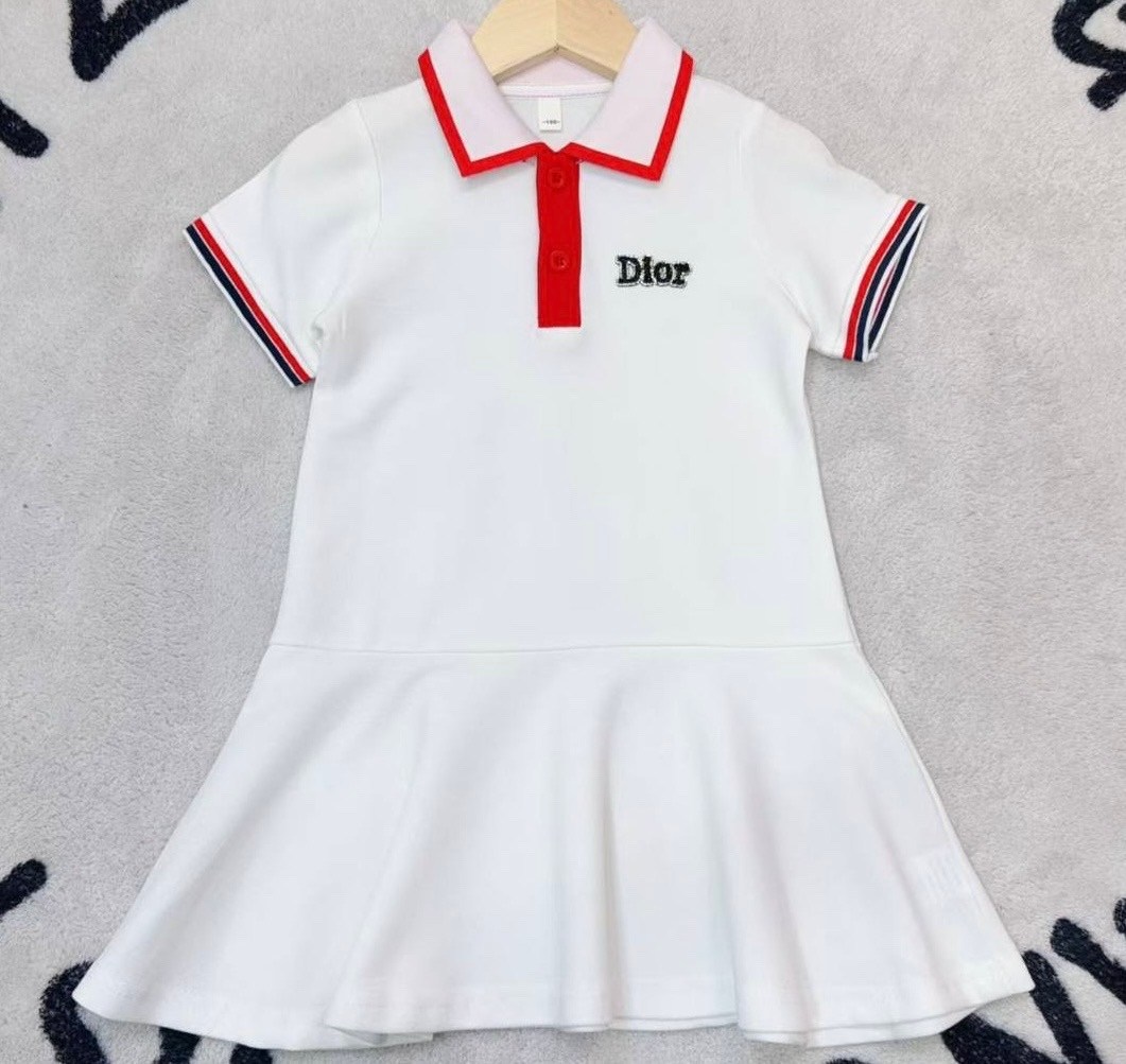 платье для девочки,детское платье с коротким рукавом в стиле тенниски,поло платье для девочки,спортивное платье для девочек,белое платье для девочки