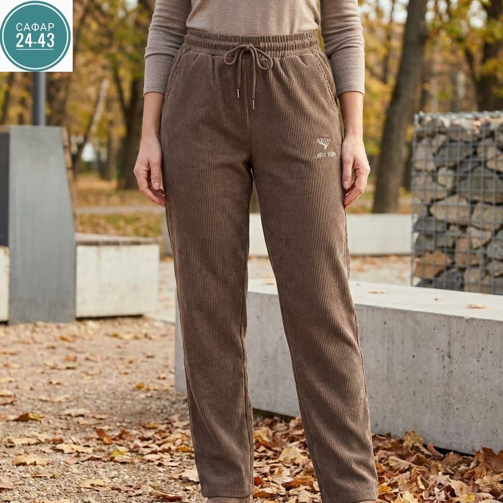 брюки вельветовые jutetti 273727010,женские вельветовые брюки,брюки вельветовые,вельветовые брюки женские коричневые,брюки женские теплые вельветовые больших размеров